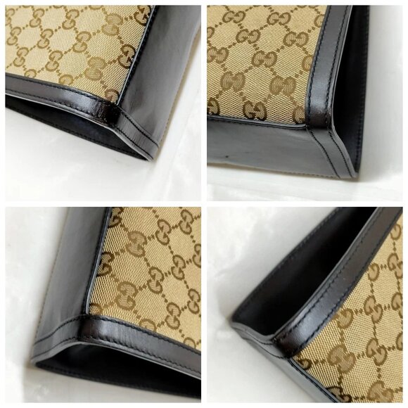 LOEWE Tote Bag Yellow Canvas 550-071725 - Picture 6 of 13